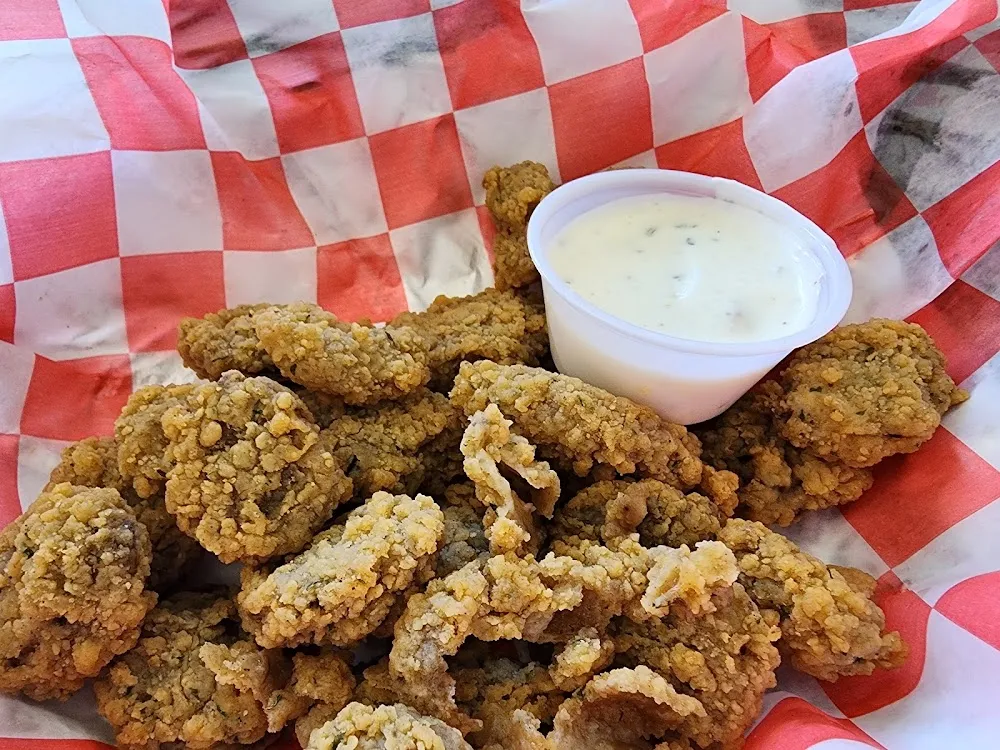 Fried Sliced Mushrooms