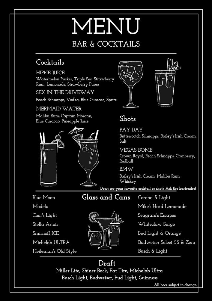 JP's Pub & Gaming Too Menu image 4